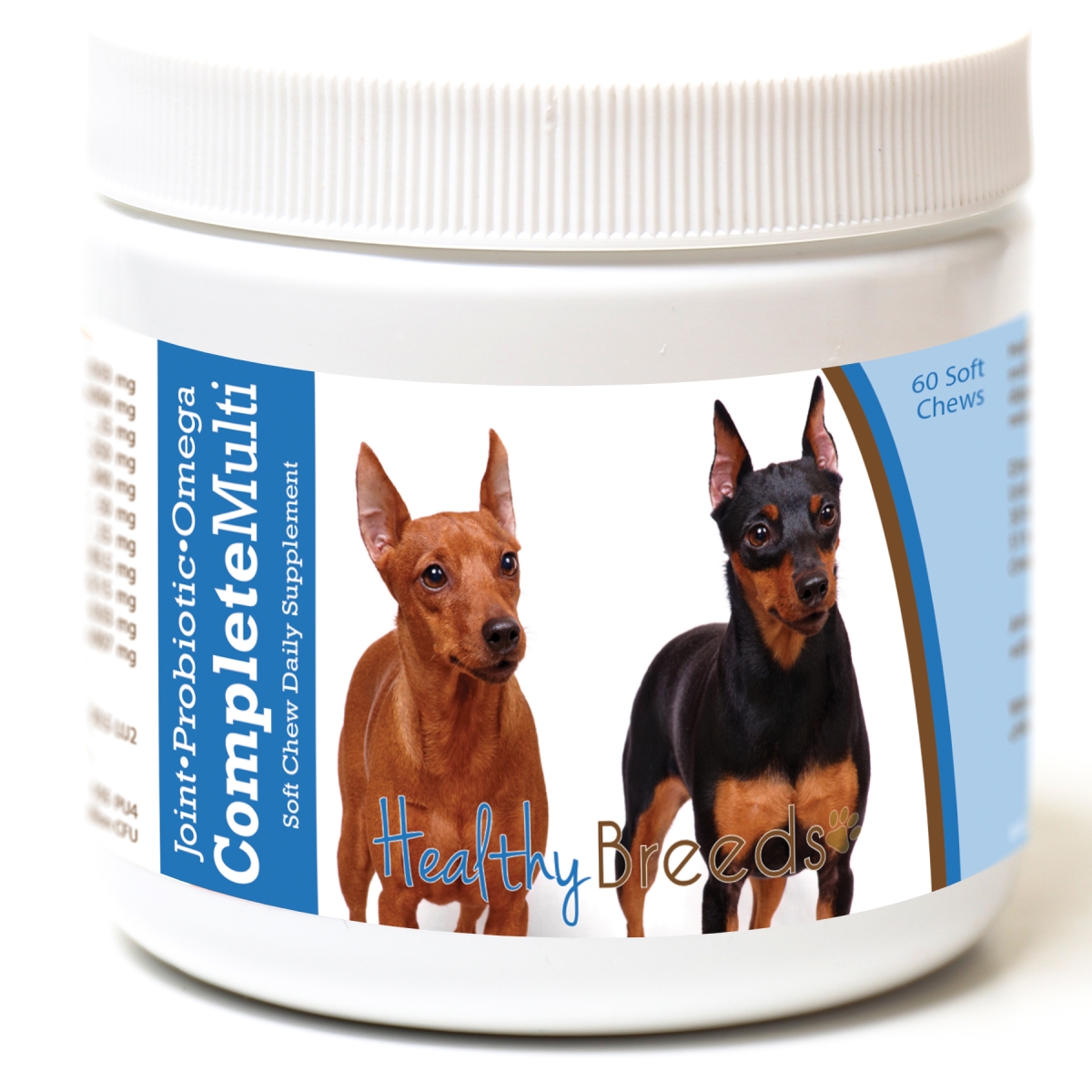 Picture of Healthy Breeds 192959008494 Miniature Pinscher All in One Multivitamin Soft Chew - 60 Count