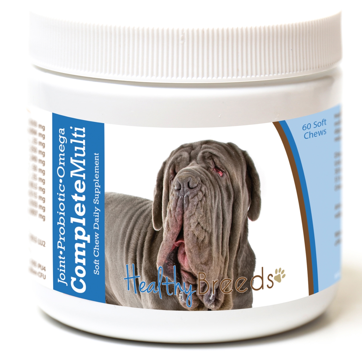 Picture of Healthy Breeds 192959008555 Neapolitan Mastiff All in One Multivitamin Soft Chew - 60 Count