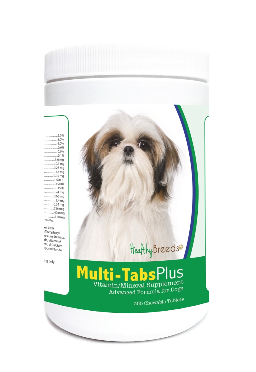 840235122326 Shih Tzu Multi-Tabs Plus Chewable Tablets - 365 Count