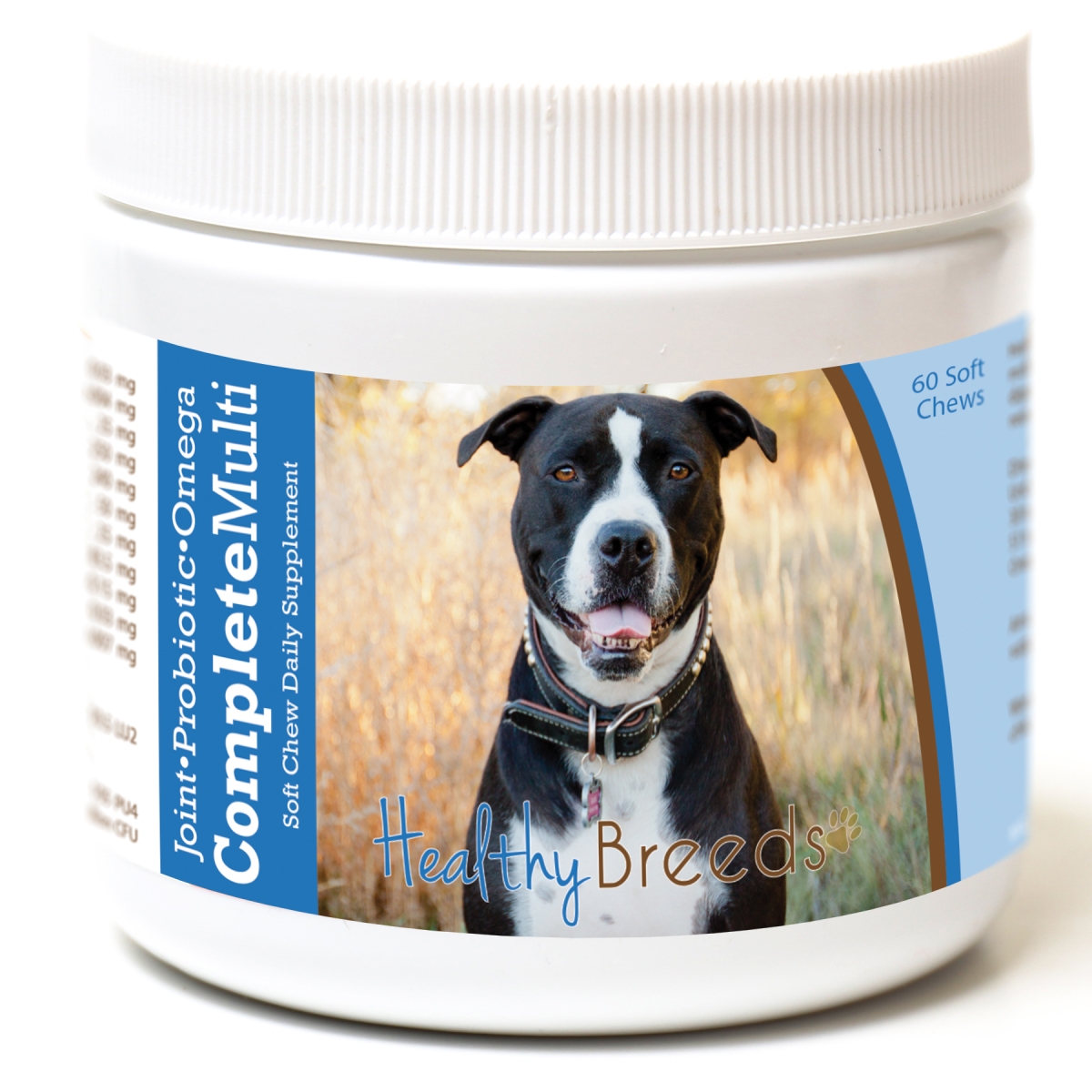 Picture of Healthy Breeds 192959008647 Pit Bull All in One Multivitamin Soft Chew - 60 Count