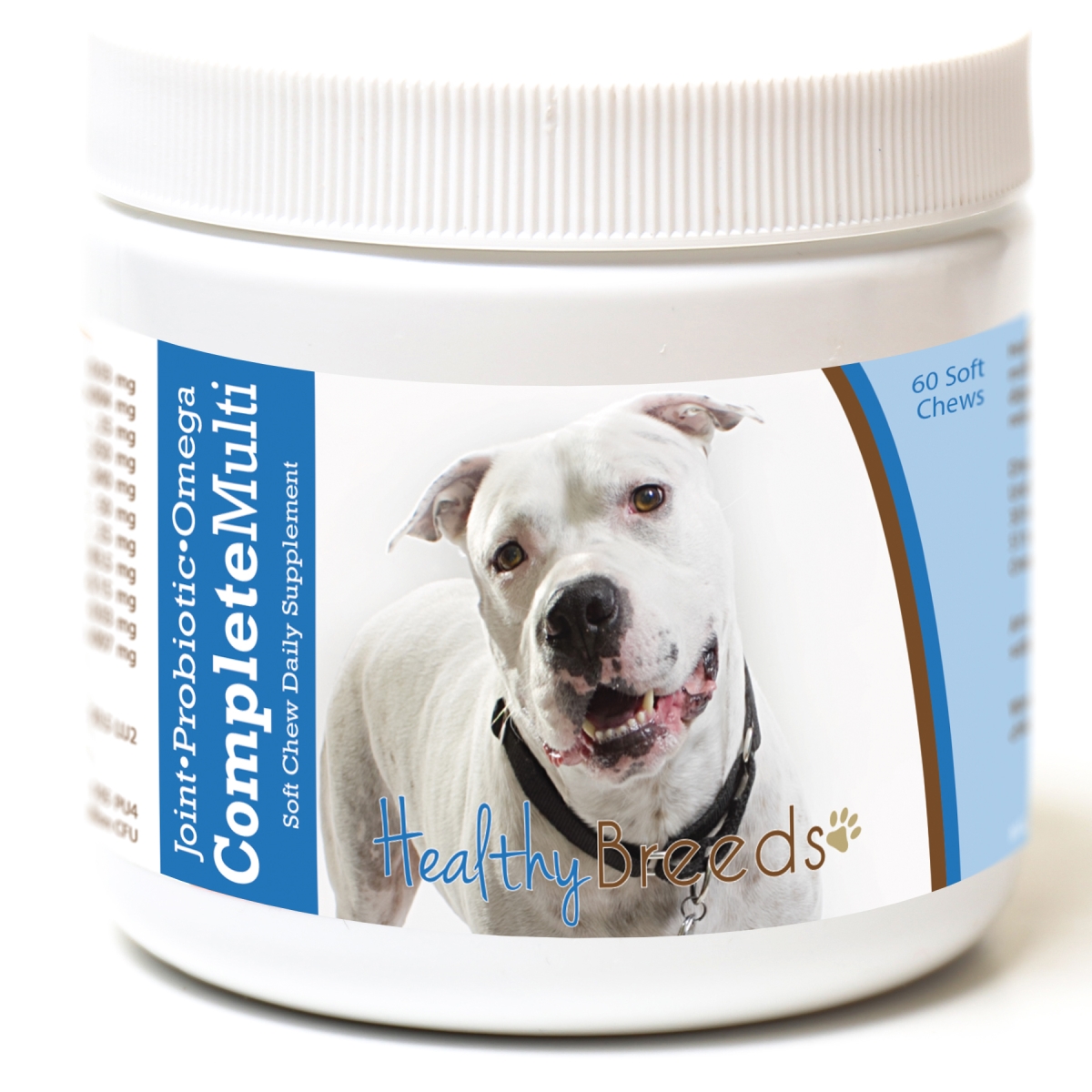 Picture of Healthy Breeds 192959008661 Pit Bull All in One Multivitamin Soft Chew - 60 Count