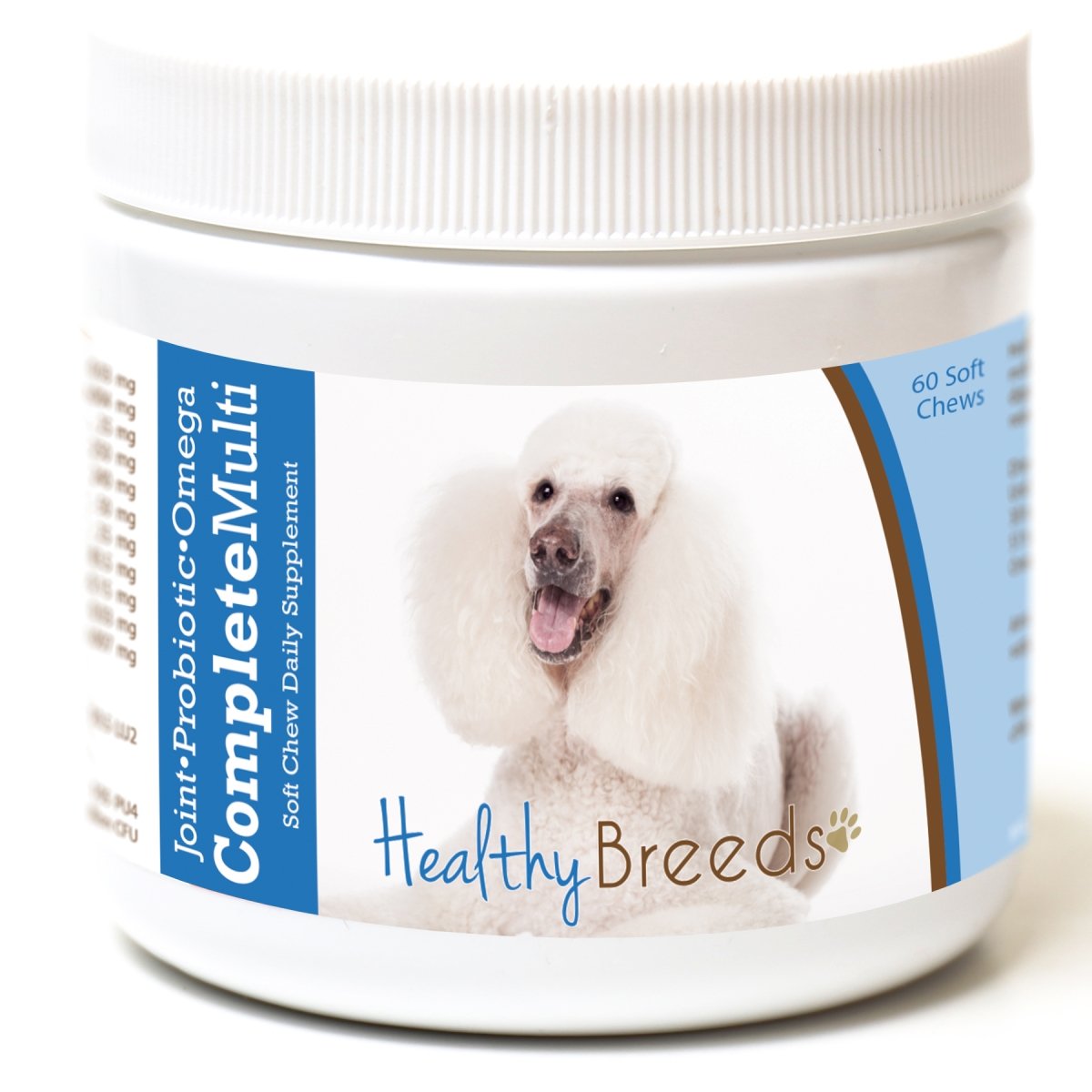 Picture of Healthy Breeds 192959008739 Poodle All in One Multivitamin Soft Chew - 60 Count