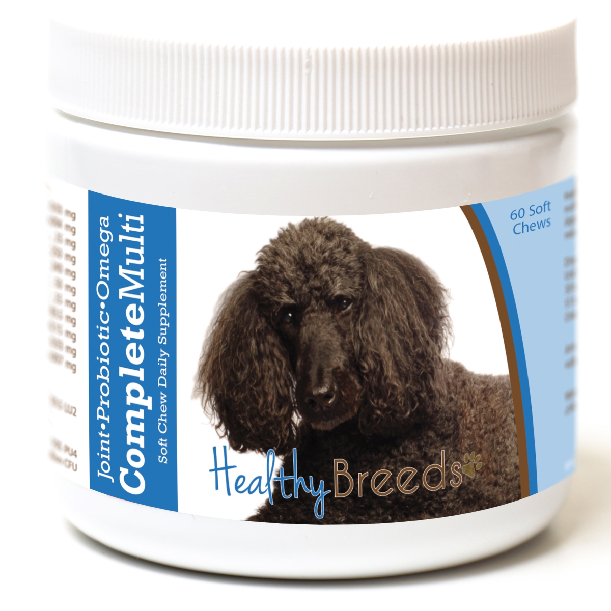 Picture of Healthy Breeds 192959008746 Poodle All in One Multivitamin Soft Chew - 60 Count