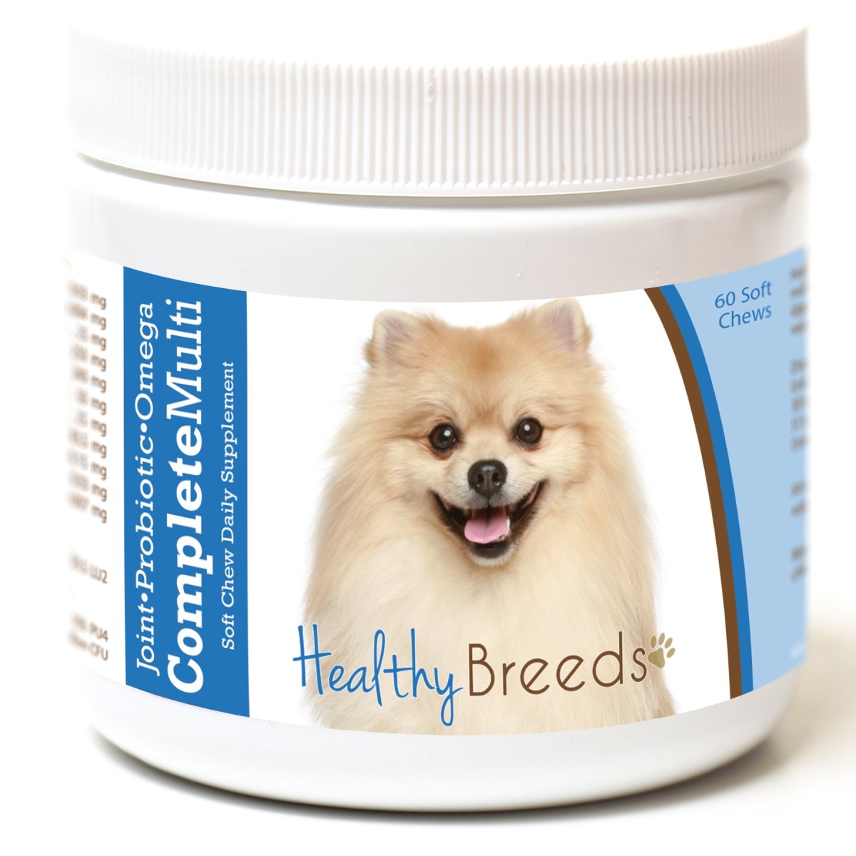 Picture of Healthy Breeds 192959008753 Pomeranian All in One Multivitamin Soft Chew - 60 Count