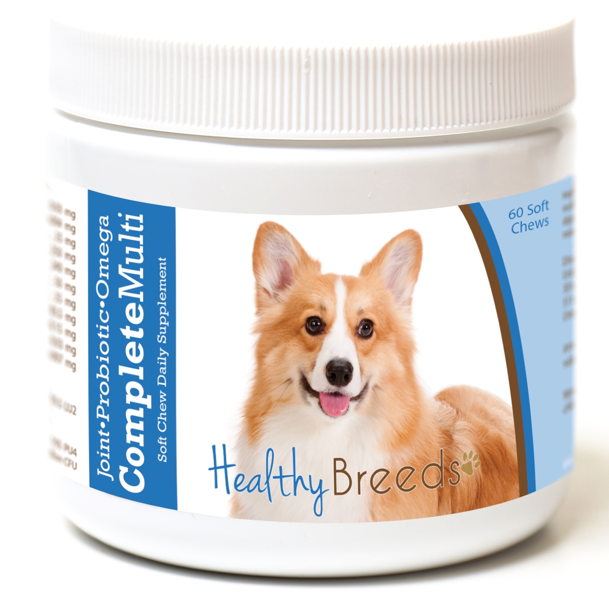 Picture of Healthy Breeds 192959008838 Pembroke Welsh Corgi All In One Multivitamin Soft Chew - 60 Count