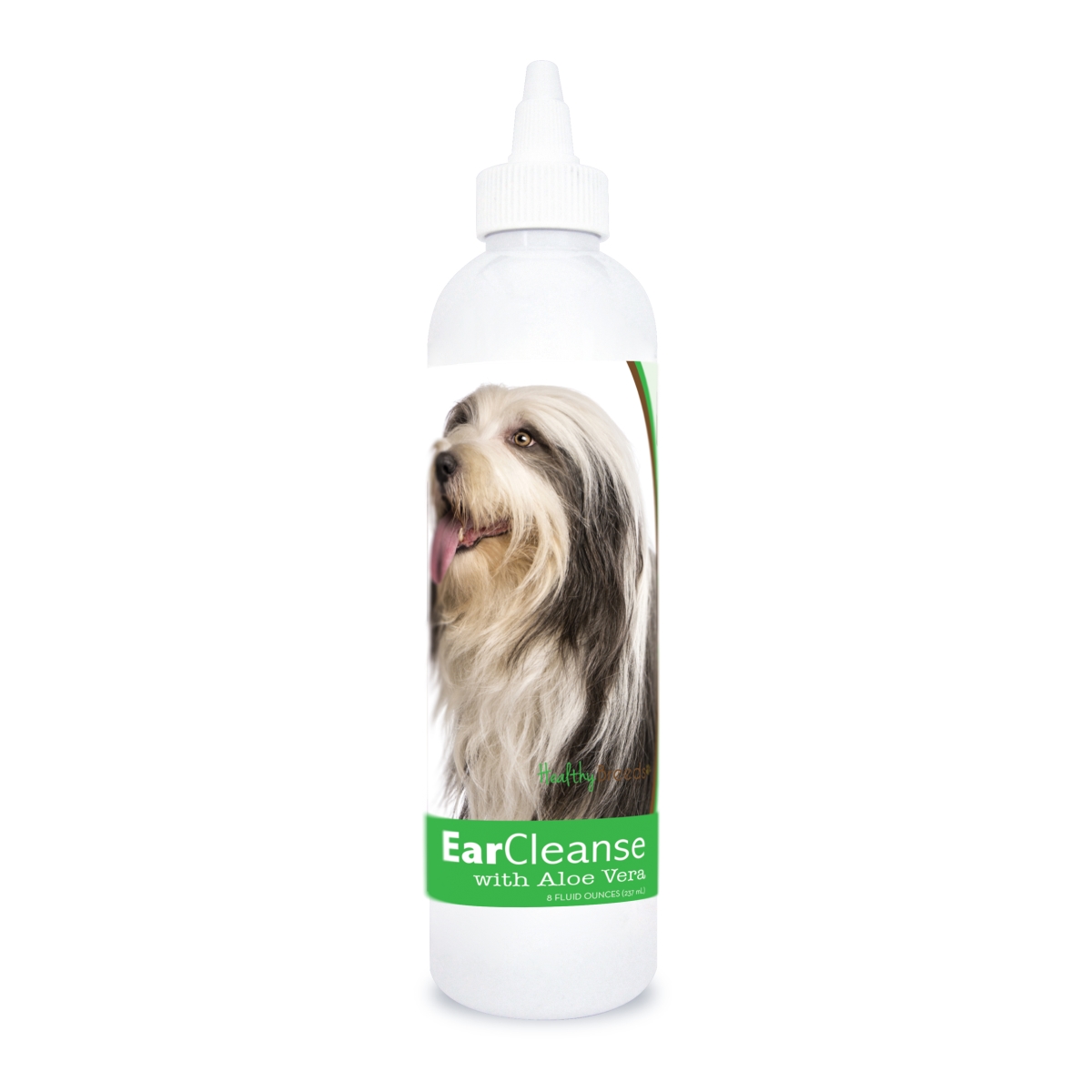 8 oz Bearded Collie Ear Cleanse with Aloe Vera Cucumber Melon