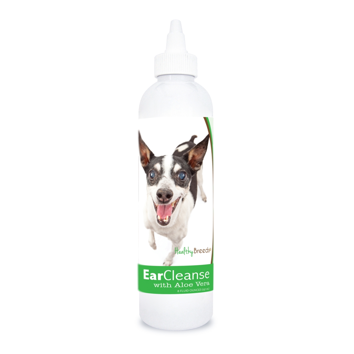 8 oz Rat Terrier Ear Cleanse with Aloe Vera Cucumber Melon