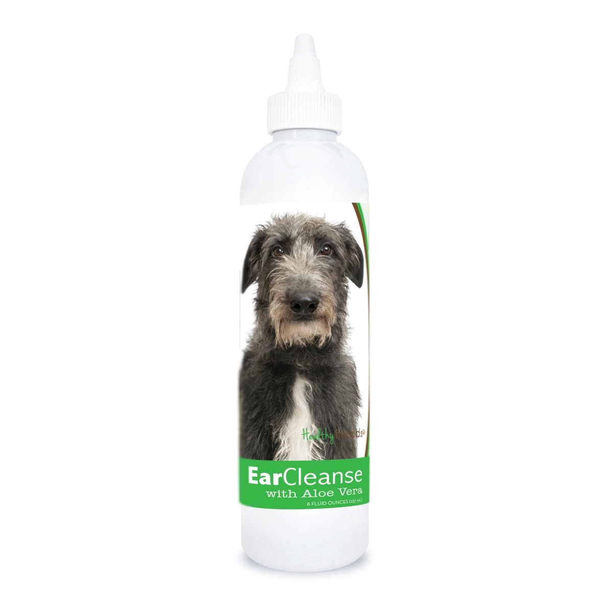 8 oz Scottish Deerhound Ear Cleanse with Aloe Vera Cucumber Melon