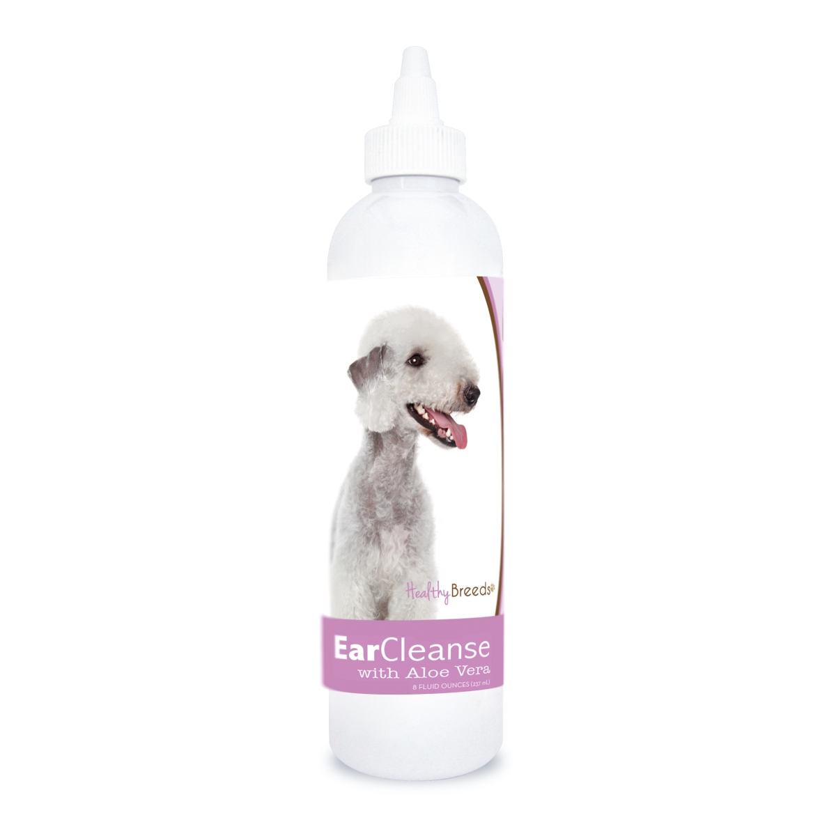8 oz Bedlington Terrier Ear Cleanse with Aloe Vera Sweet Pea & Vanilla