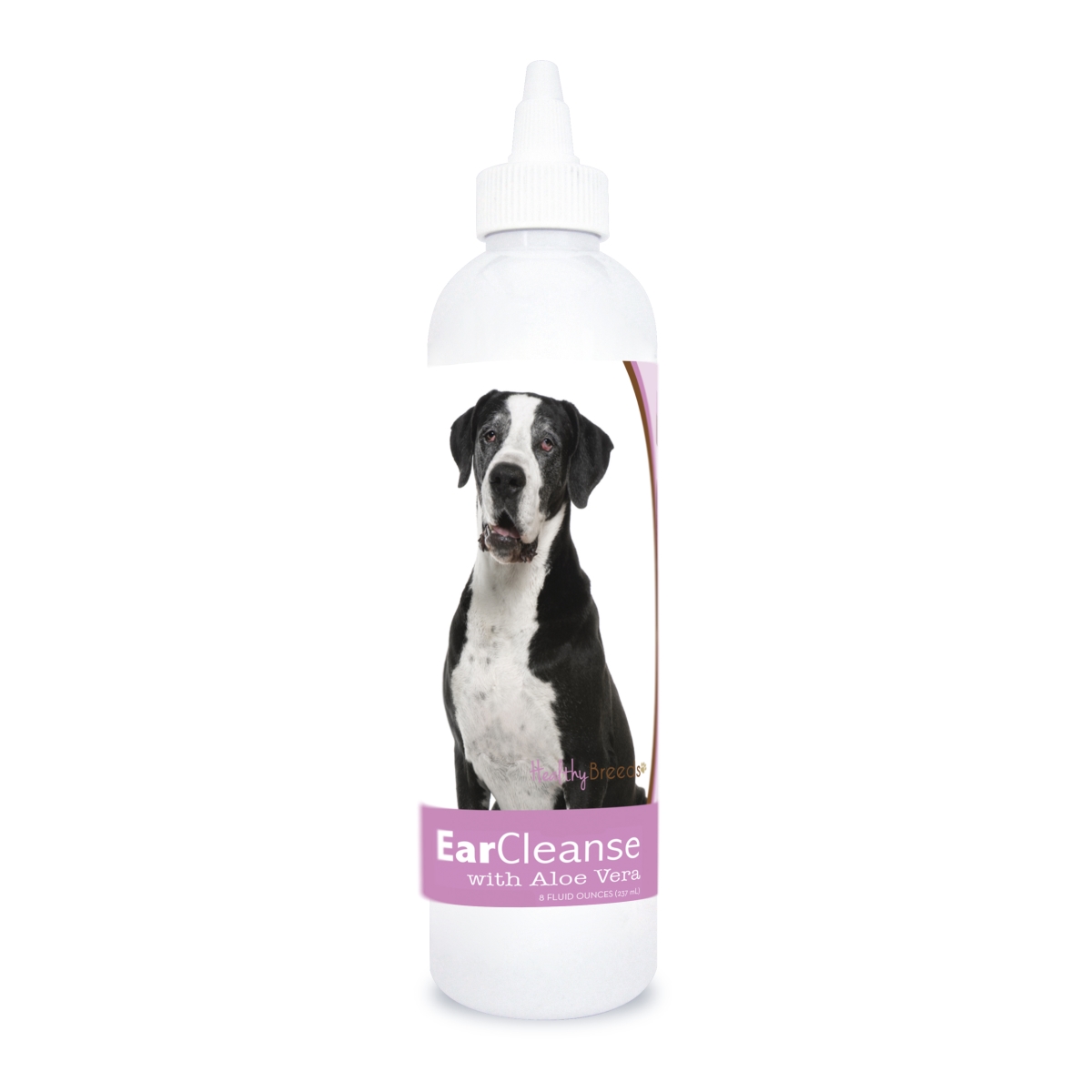 8 oz Great Dane Ear Cleanse with Aloe Vera Sweet Pea & Vanilla