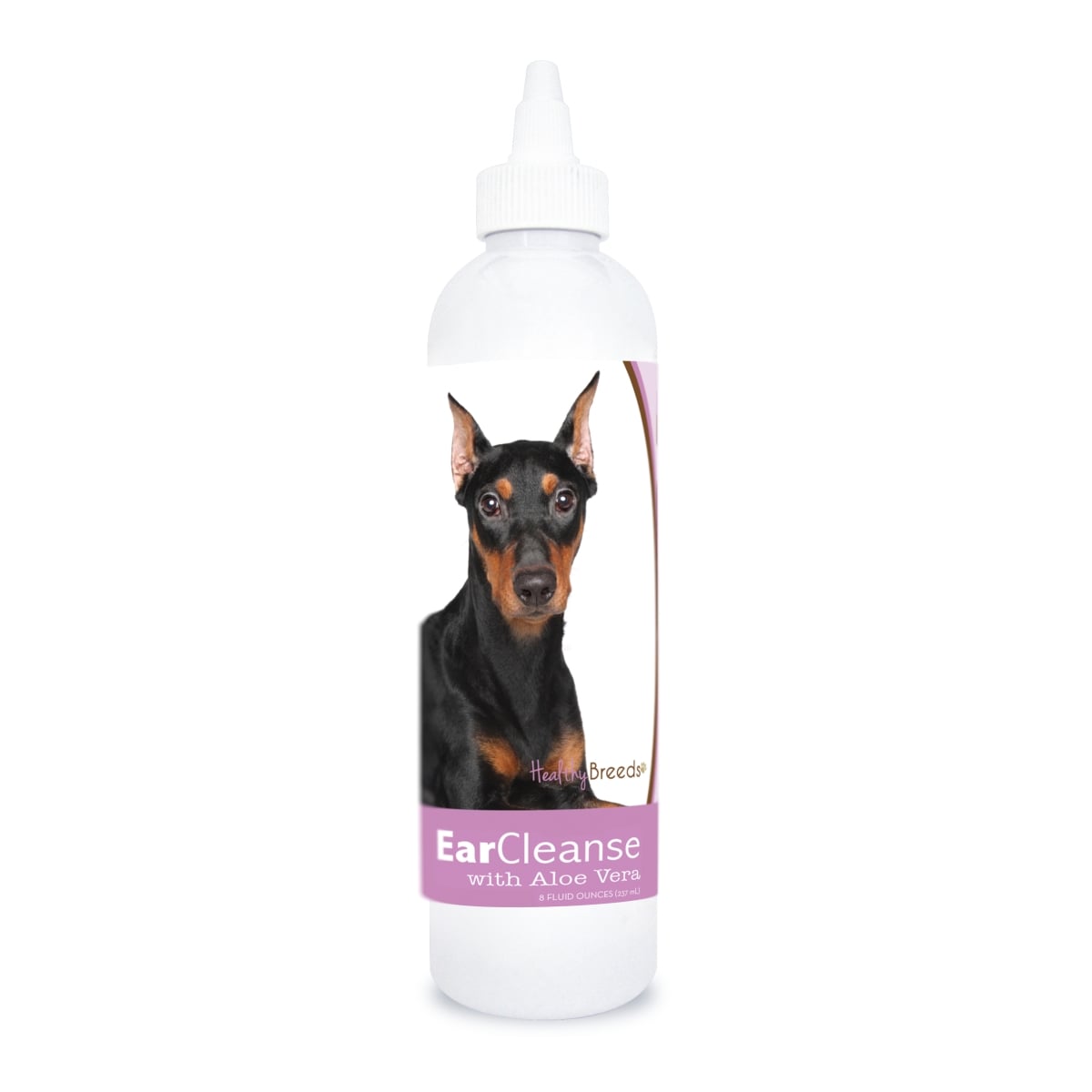 8 oz German Pinscher Ear Cleanse with Aloe Vera Sweet Pea & Vanilla