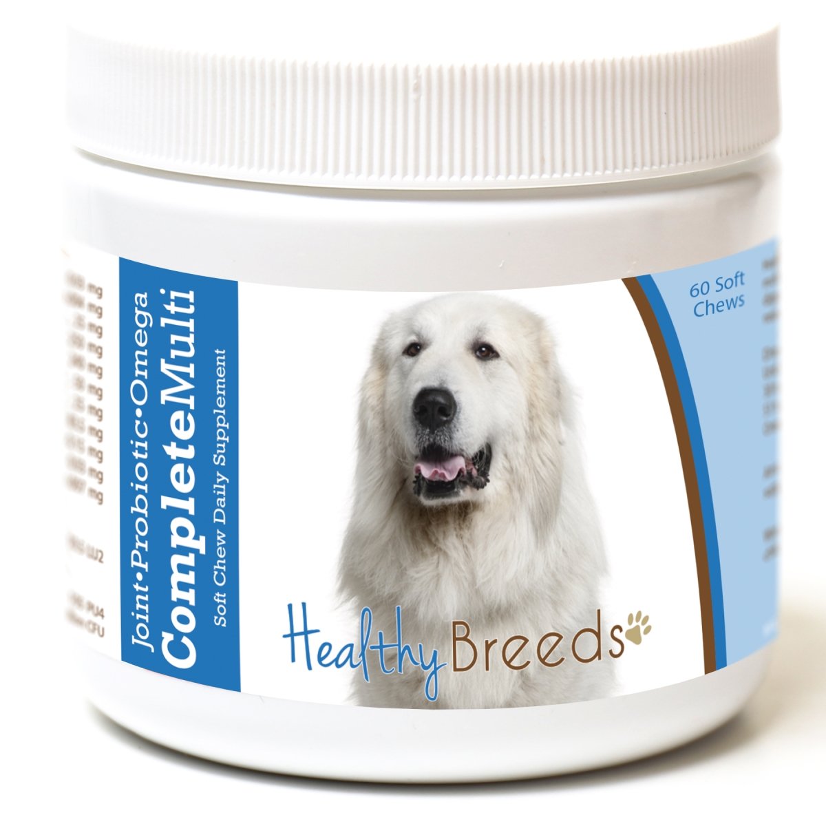 Picture of Healthy Breeds 192959008845 Great Pyrenees all in one Multivitamin Soft Chew - 60 Count