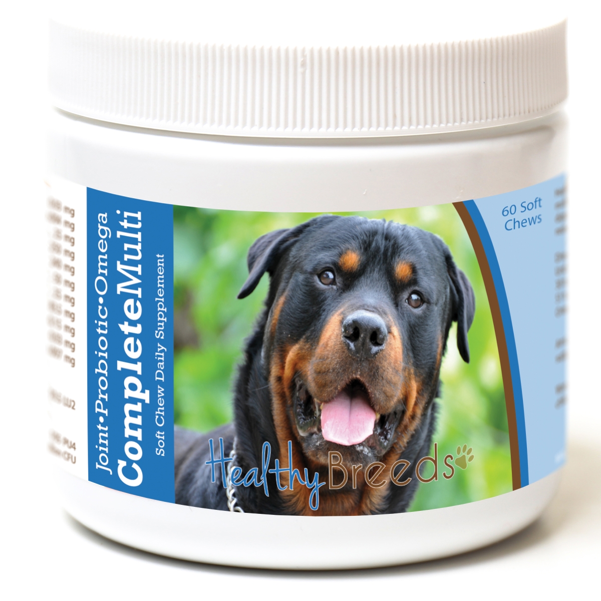 Picture of Healthy Breeds 192959008890 Rottweiler all in one Multivitamin Soft Chew - 60 Count