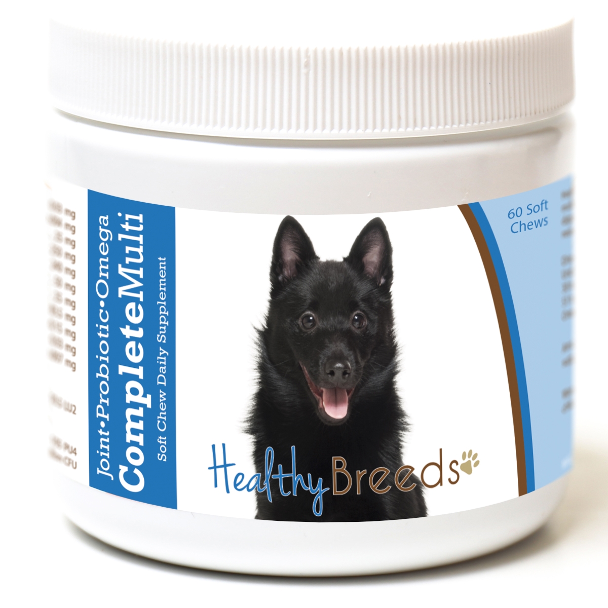 Picture of Healthy Breeds 192959008944 Schipperke all in one Multivitamin Soft Chew - 60 Count