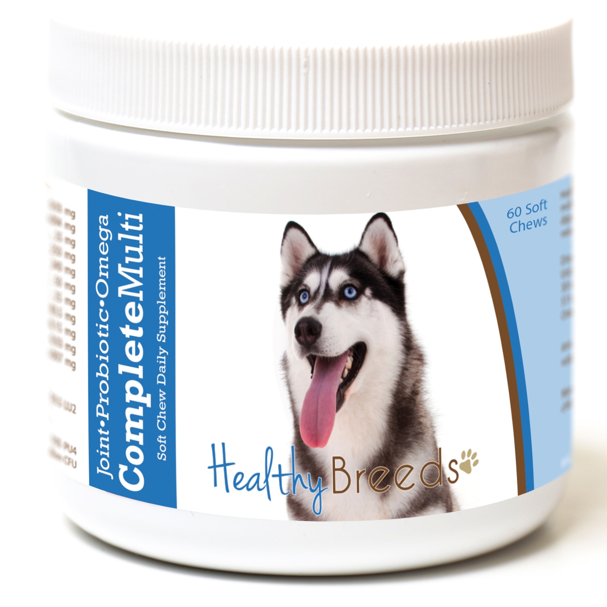 Picture of Healthy Breeds 192959009026 Siberian Husky all in one Multivitamin Soft Chew - 60 Count