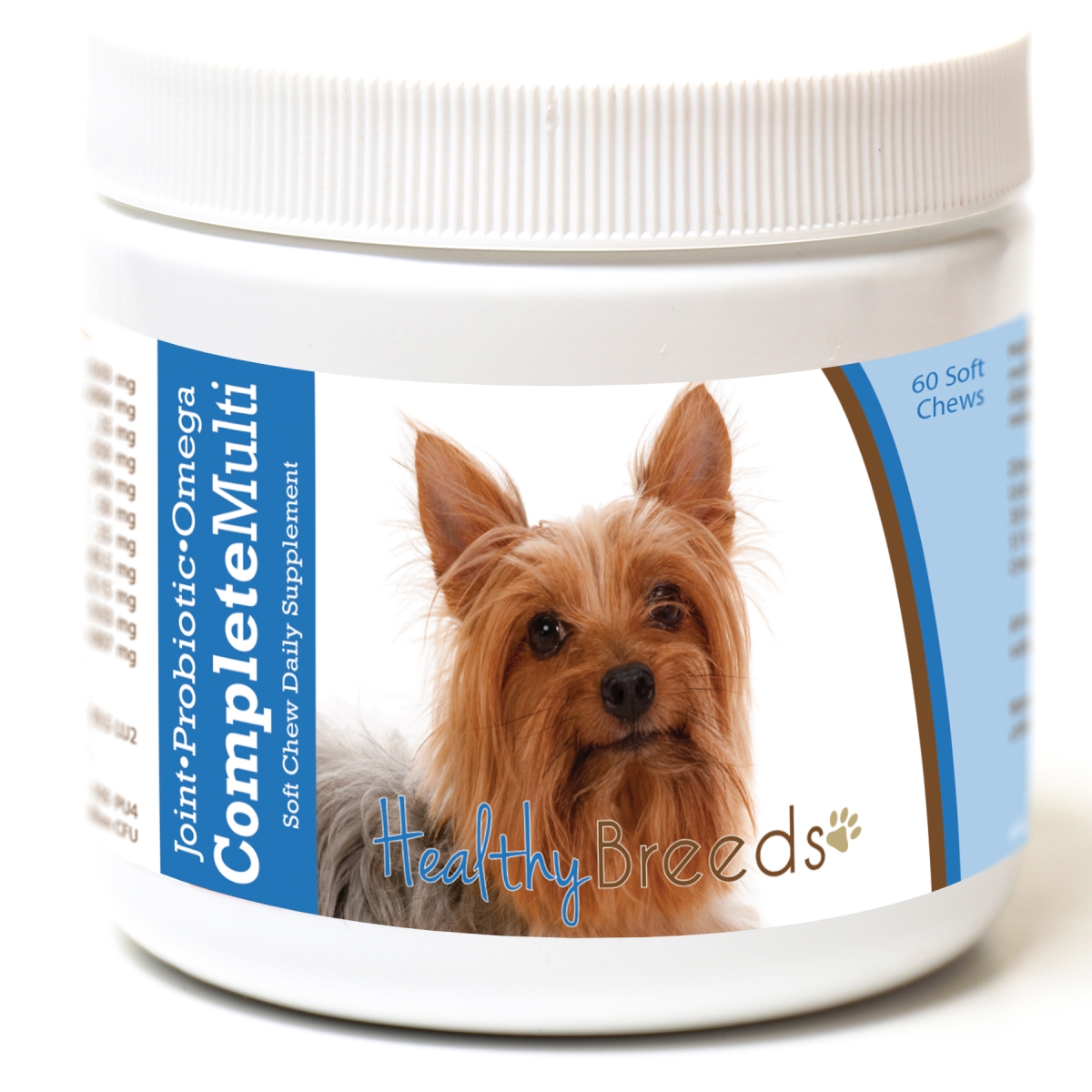 Picture of Healthy Breeds 192959009033 Silky Terrier all in one Multivitamin Soft Chew - 60 Count