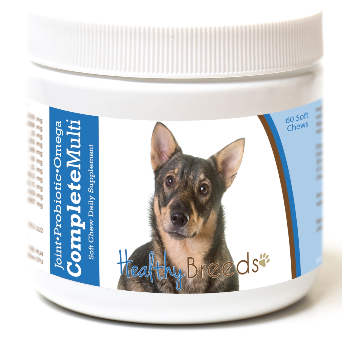 Picture of Healthy Breeds 192959009149 Swedish Vallhund all in one Multivitamin Soft Chew - 60 Count