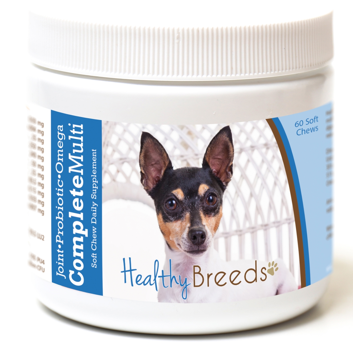 Picture of Healthy Breeds 192959009170 Toy Fox Terrier all in one Multivitamin Soft Chew - 60 Count