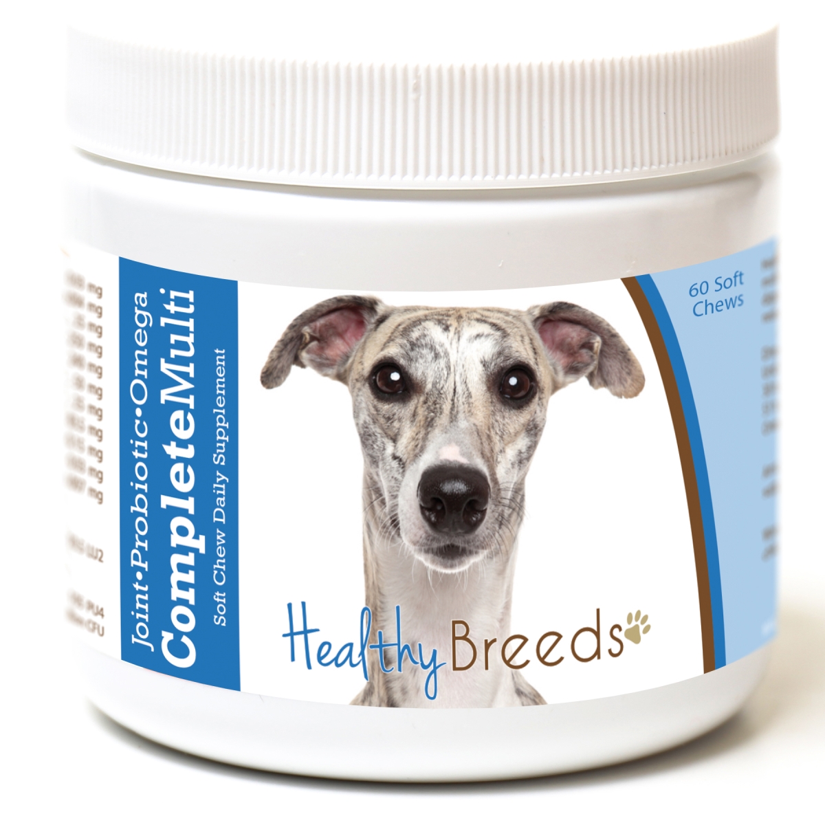 Picture of Healthy Breeds 192959009279 Whippet all in one Multivitamin Soft Chew - 60 Count