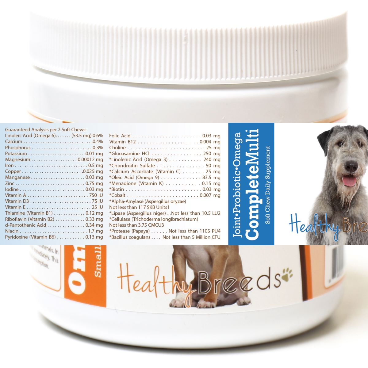 Picture of Healthy Breeds 192959009286 West Highland White Terrier all in one Multivitamin Soft Chew - 60 Count