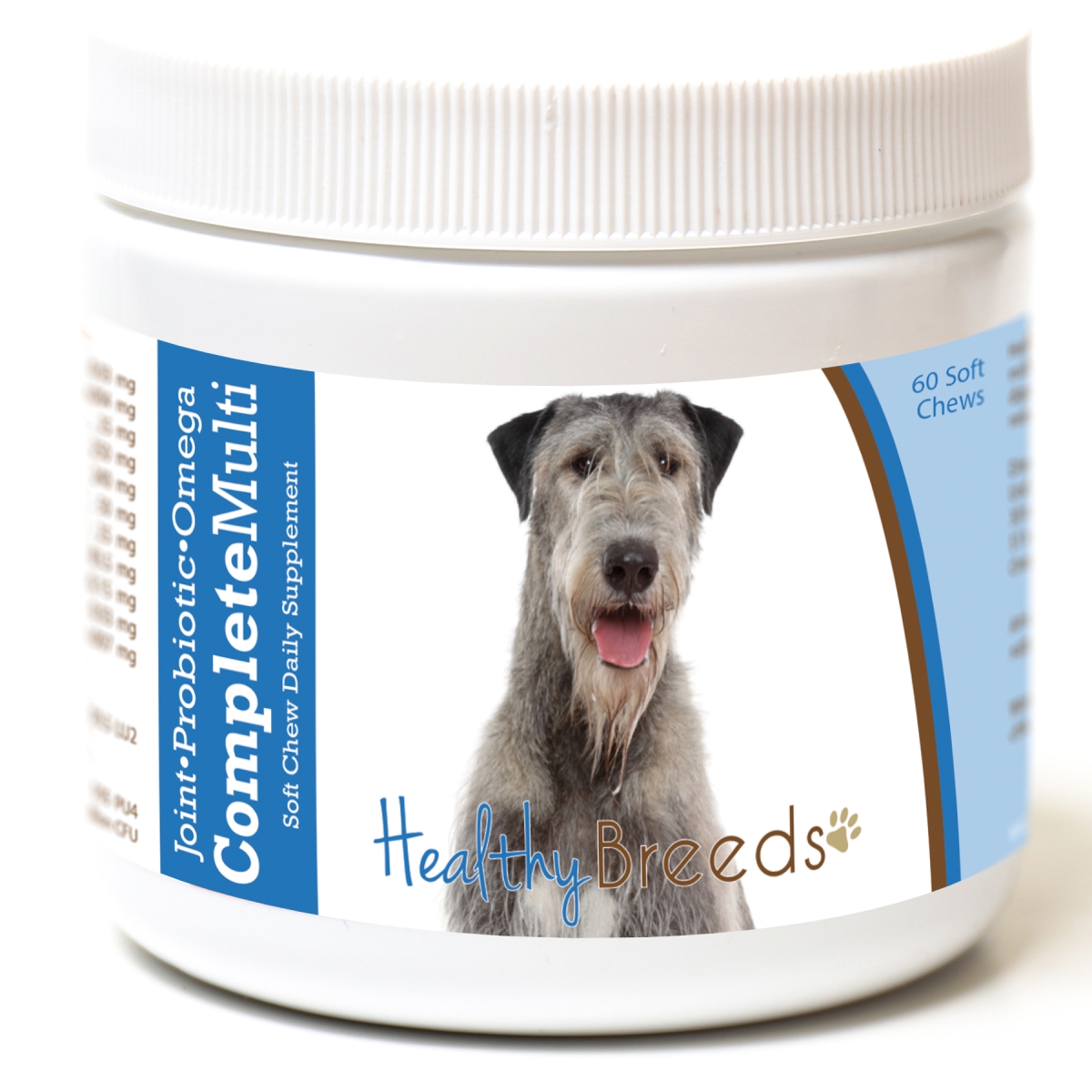 Picture of Healthy Breeds 192959009293 Irish Wolfhound all in one Multivitamin Soft Chew - 60 Count