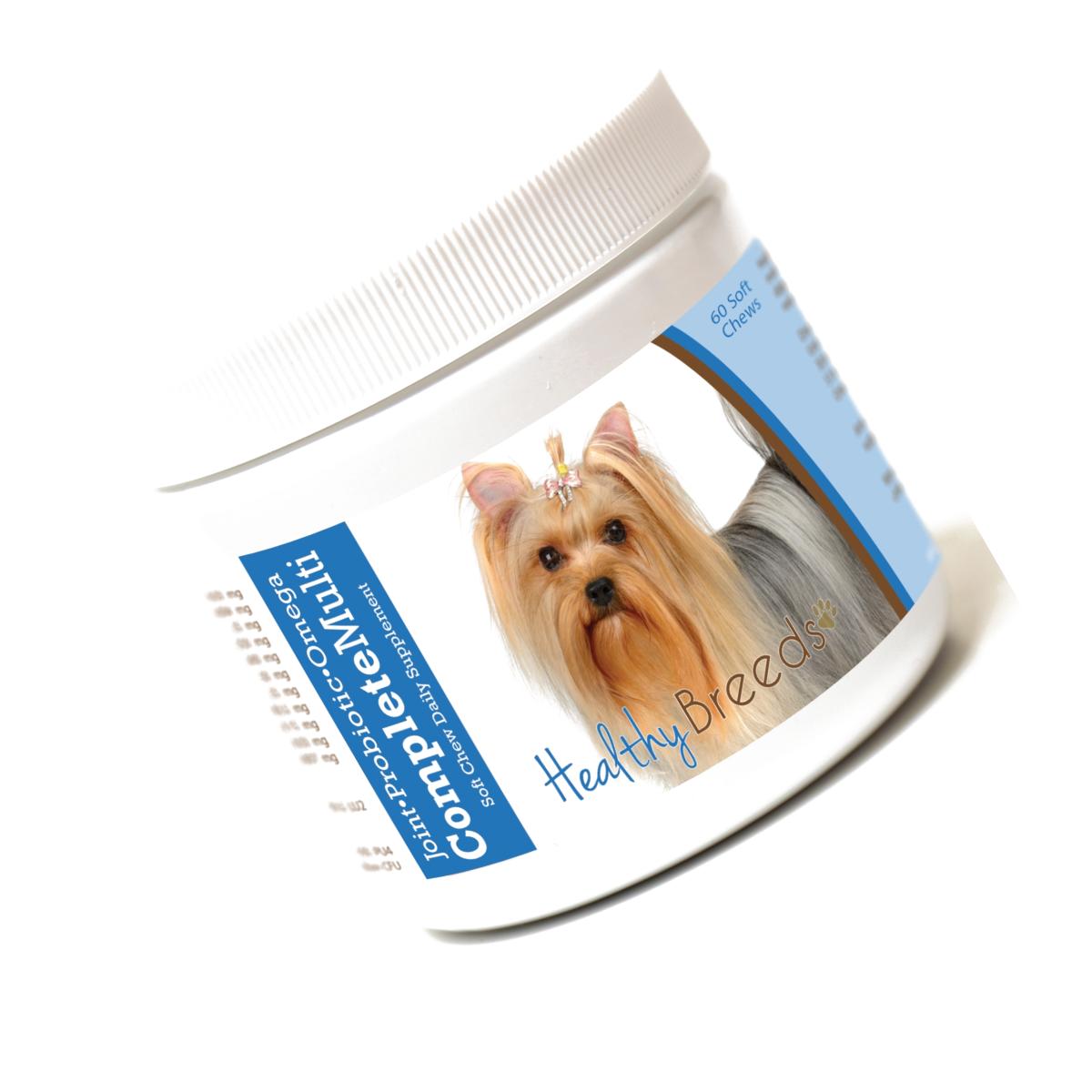 Picture of Healthy Breeds 192959009347 Yorkshire Terrier all in one Multivitamin Soft Chew - 60 Count