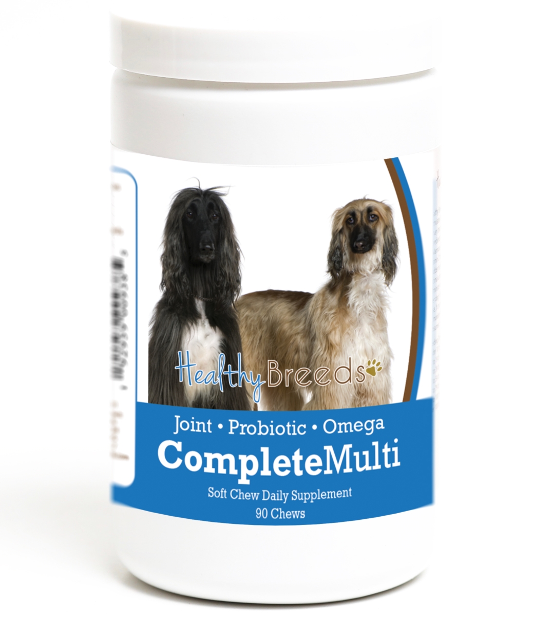 Picture of Healthy Breeds 192959009385 Afghan Hound all in one Multivitamin Soft Chew - 90 Count