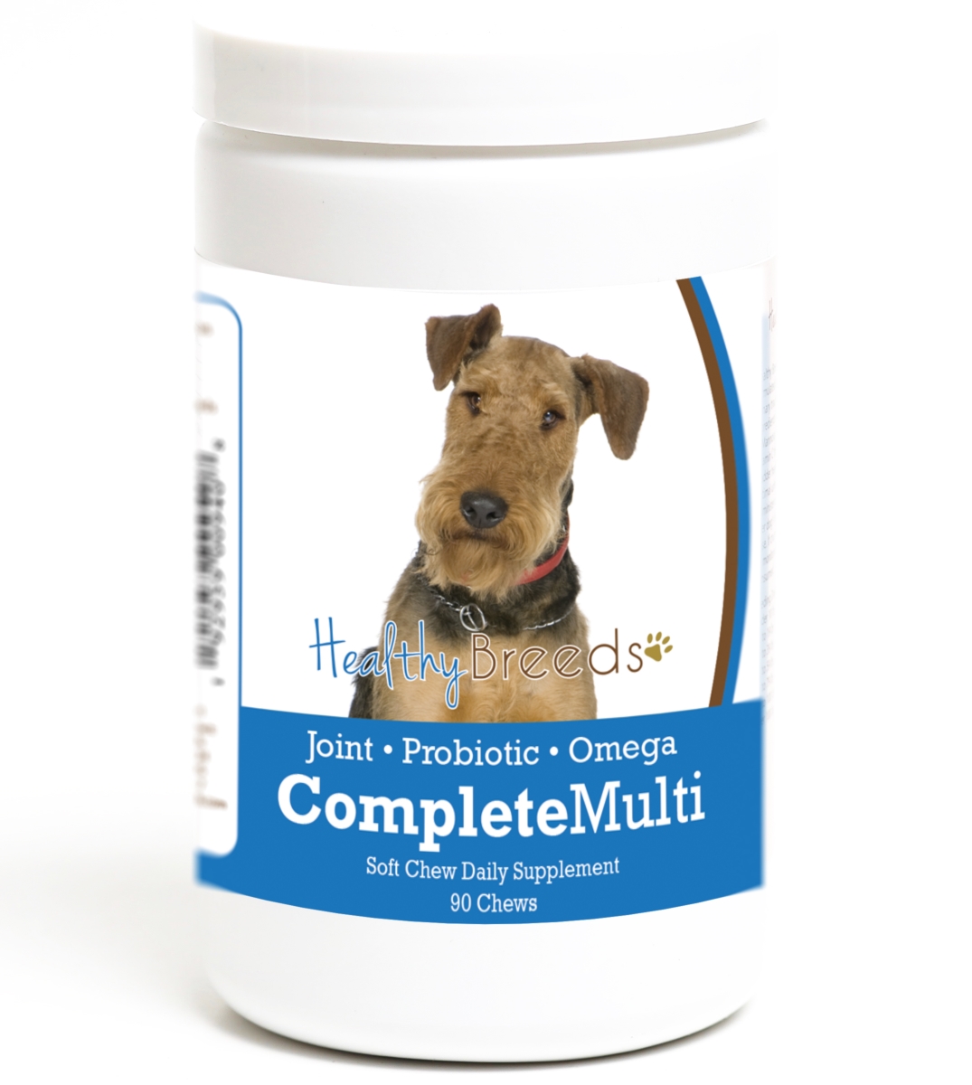 Picture of Healthy Breeds 192959009408 Airedale Terrier all in one Multivitamin Soft Chew - 90 Count