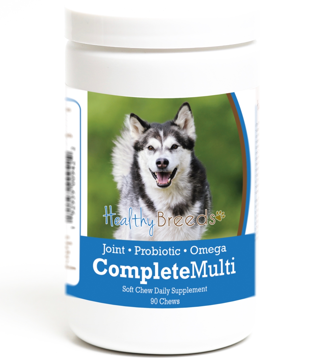 Picture of Healthy Breeds 192959009422 Alaskan Malamute all in one Multivitamin Soft Chew - 90 Count