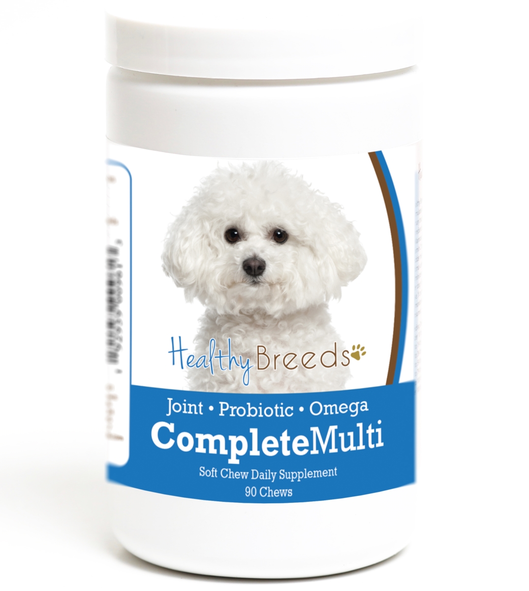 Picture of Healthy Breeds 192959009613 Bichon Frise all in one Multivitamin Soft Chew - 90 Count