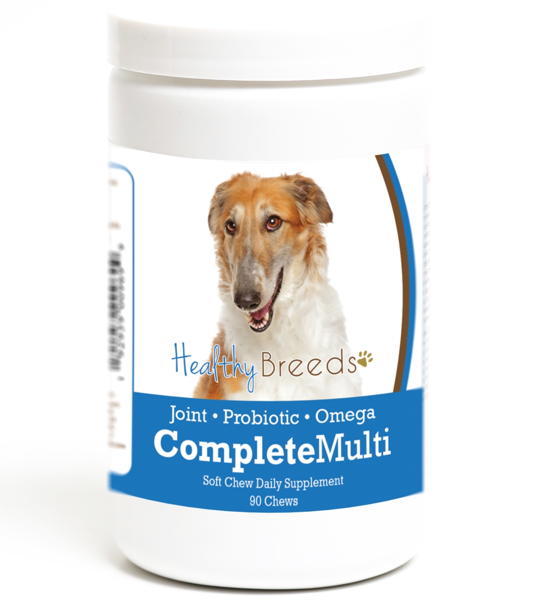 Picture of Healthy Breeds 192959009699 Borzois all in one Multivitamin Soft Chew - 90 Count