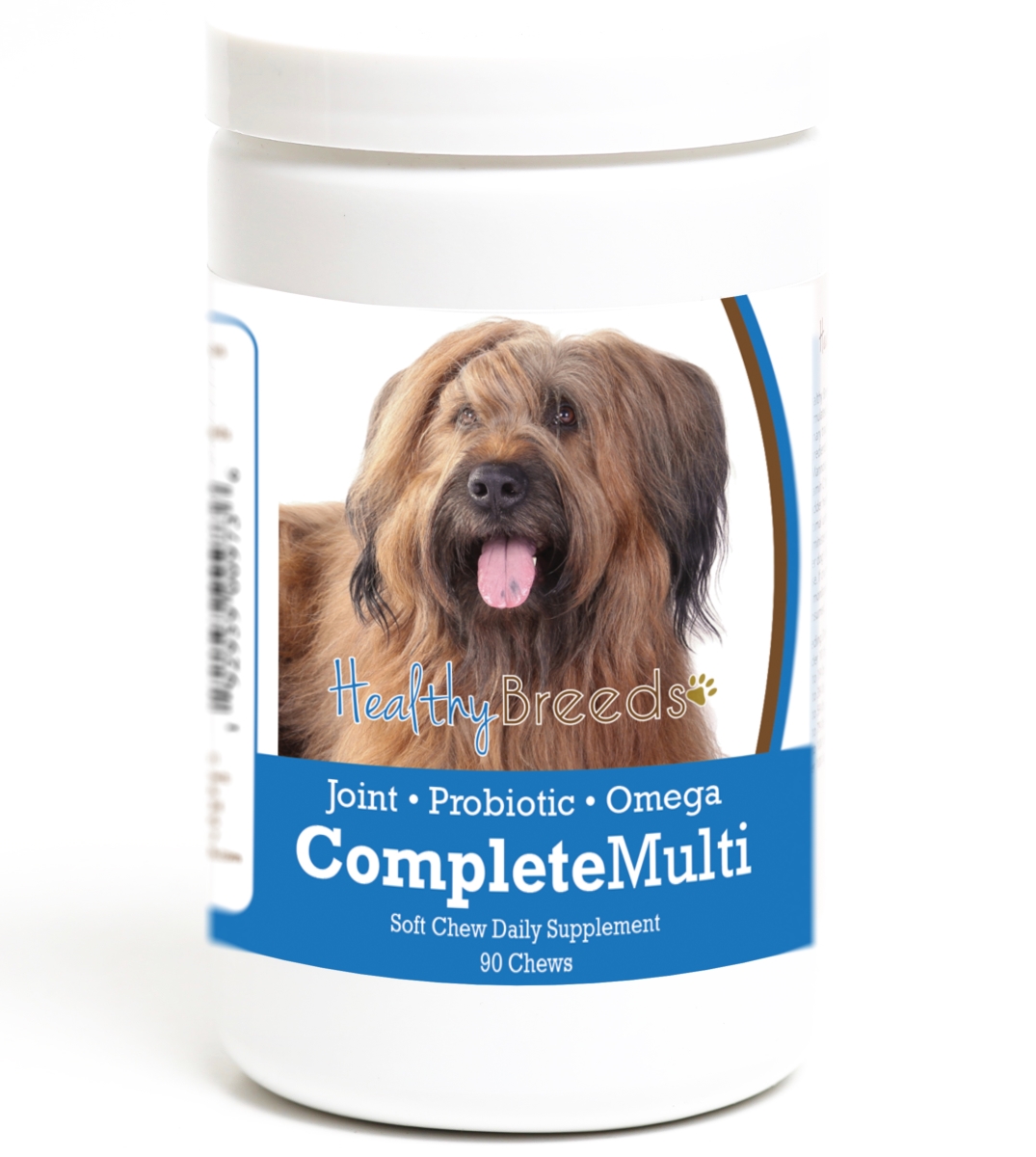 Picture of Healthy Breeds 192959009736 Briard all in one Multivitamin Soft Chew - 90 Count