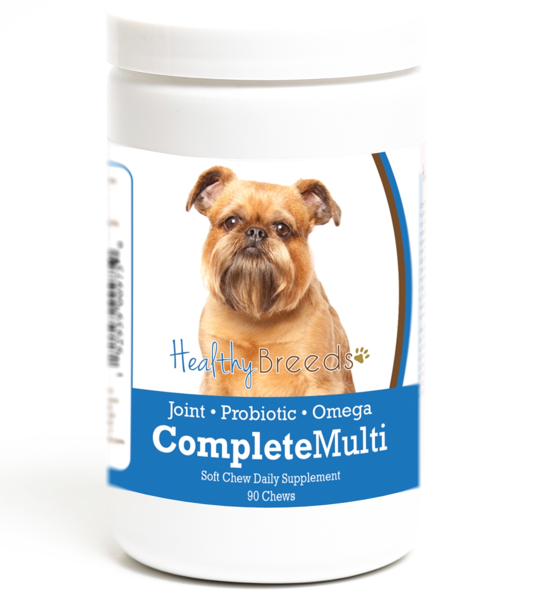 Picture of Healthy Breeds 192959009750 Brussels Griffon all in one Multivitamin Soft Chew - 90 Count