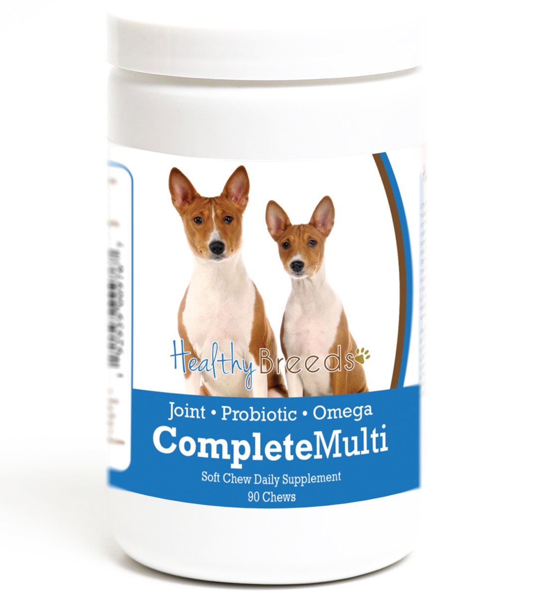 Picture of Healthy Breeds 192959009767 Basenji all in one Multivitamin Soft Chew - 90 Count