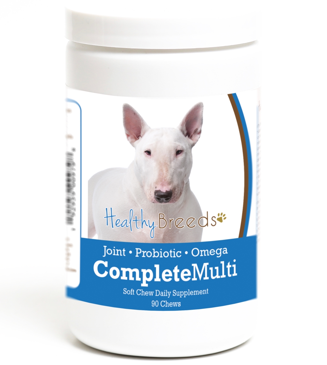 Picture of Healthy Breeds 192959009798 Bull Terrier all in one Multivitamin Soft Chew - 90 Count