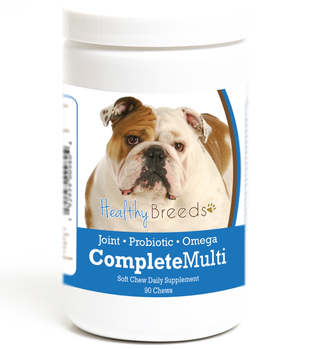 Picture of Healthy Breeds 192959009804 Bulldog all in one Multivitamin Soft Chew - 90 Count