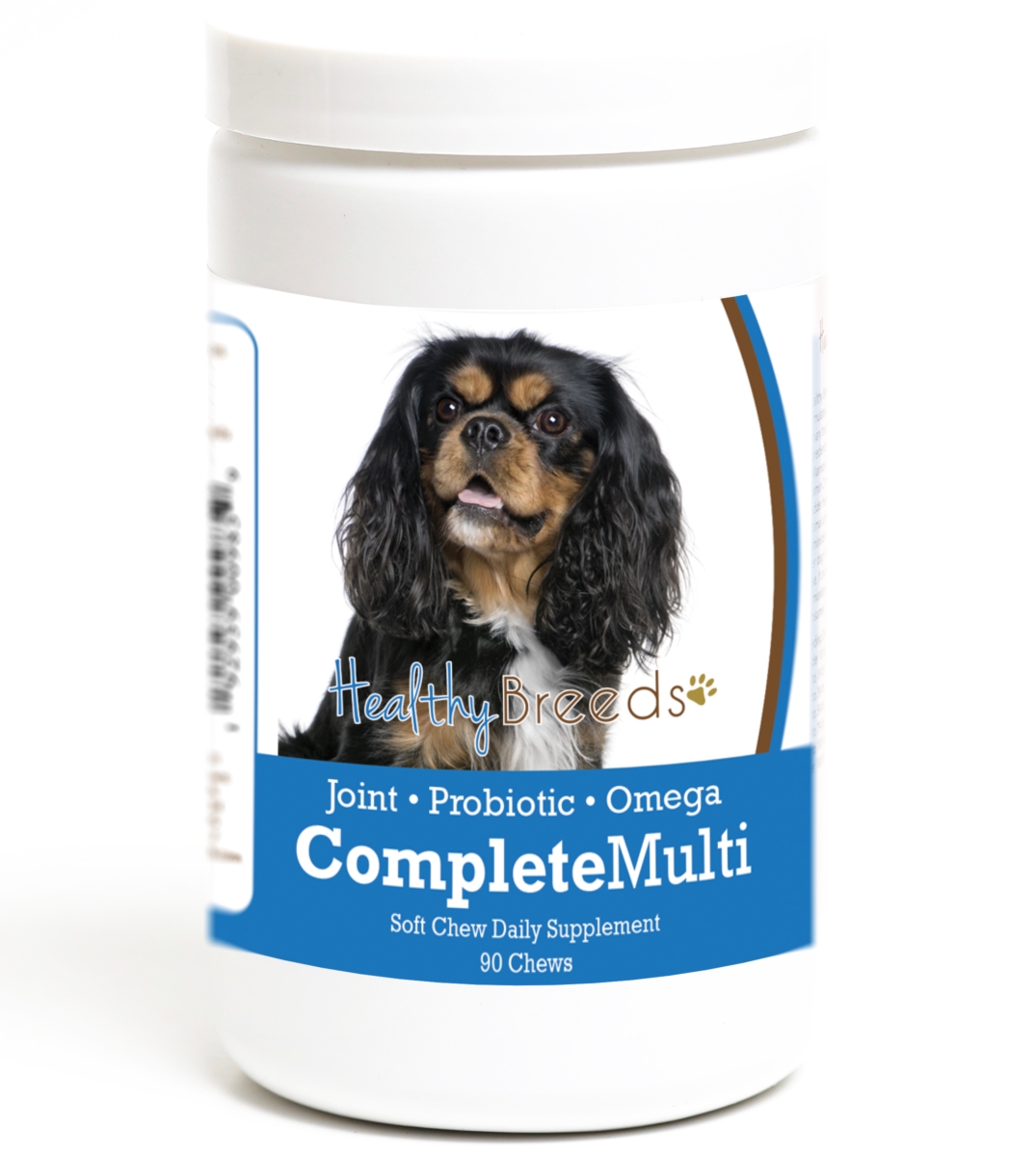 Picture of Healthy Breeds 192959009859 Cavalier King Charles Spaniel all in one Multivitamin Soft Chew - 90 Count