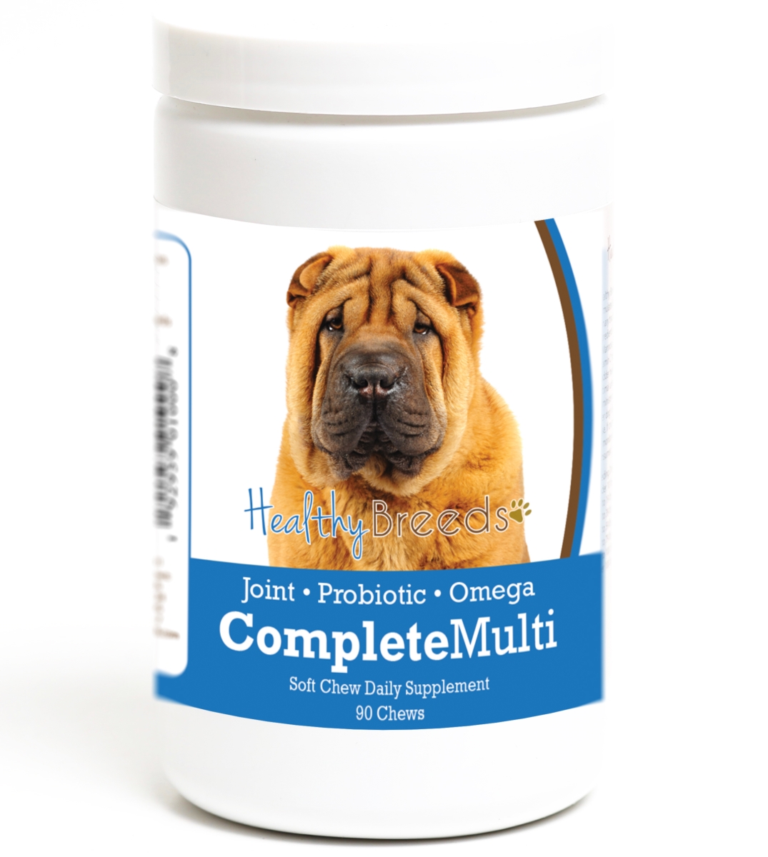 Picture of Healthy Breeds 192959010008 Chinese Shar Pei all in one Multivitamin Soft Chew - 90 Count