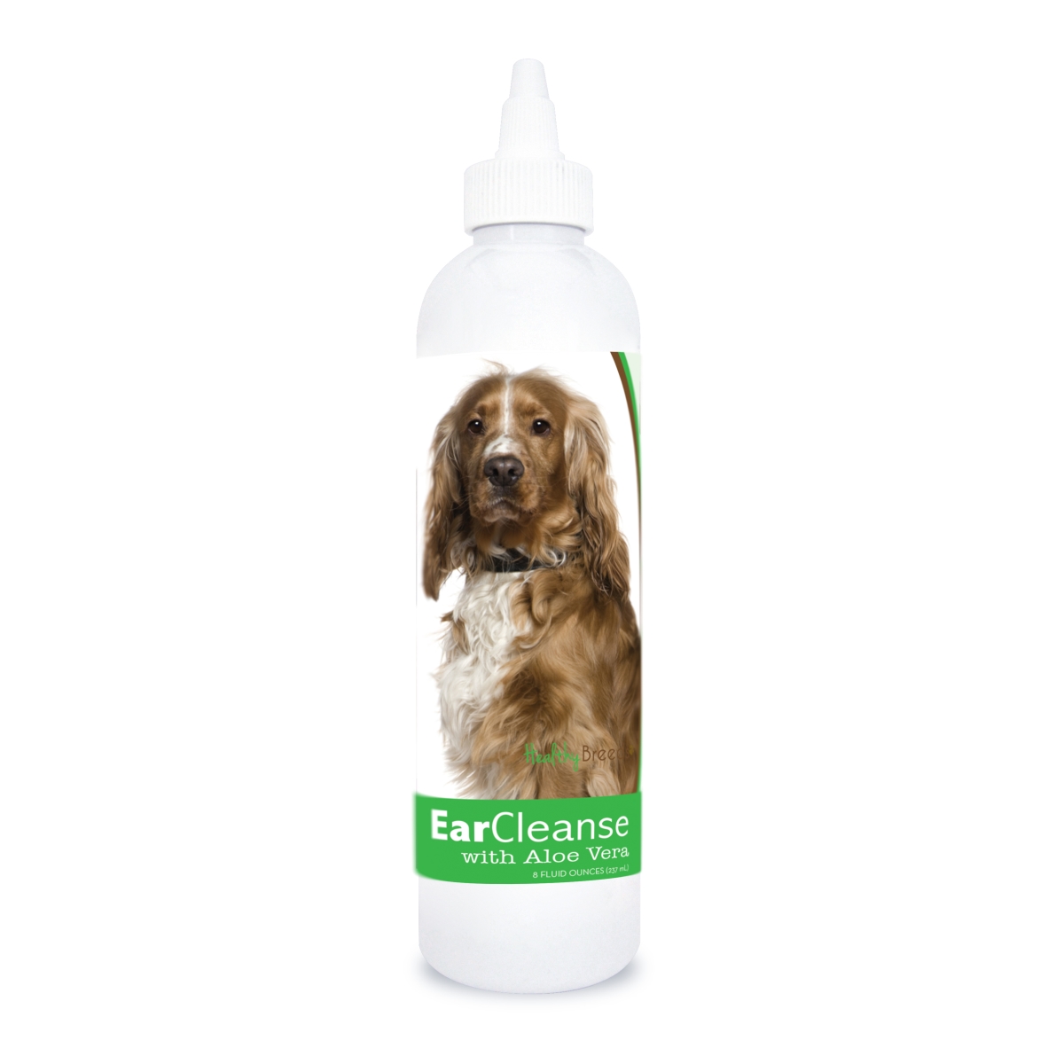 Picture of Healthy Breeds 840235106494 8 oz English Cocker Spaniel Ear Cleanse with Aloe Vera Cucumber Melon