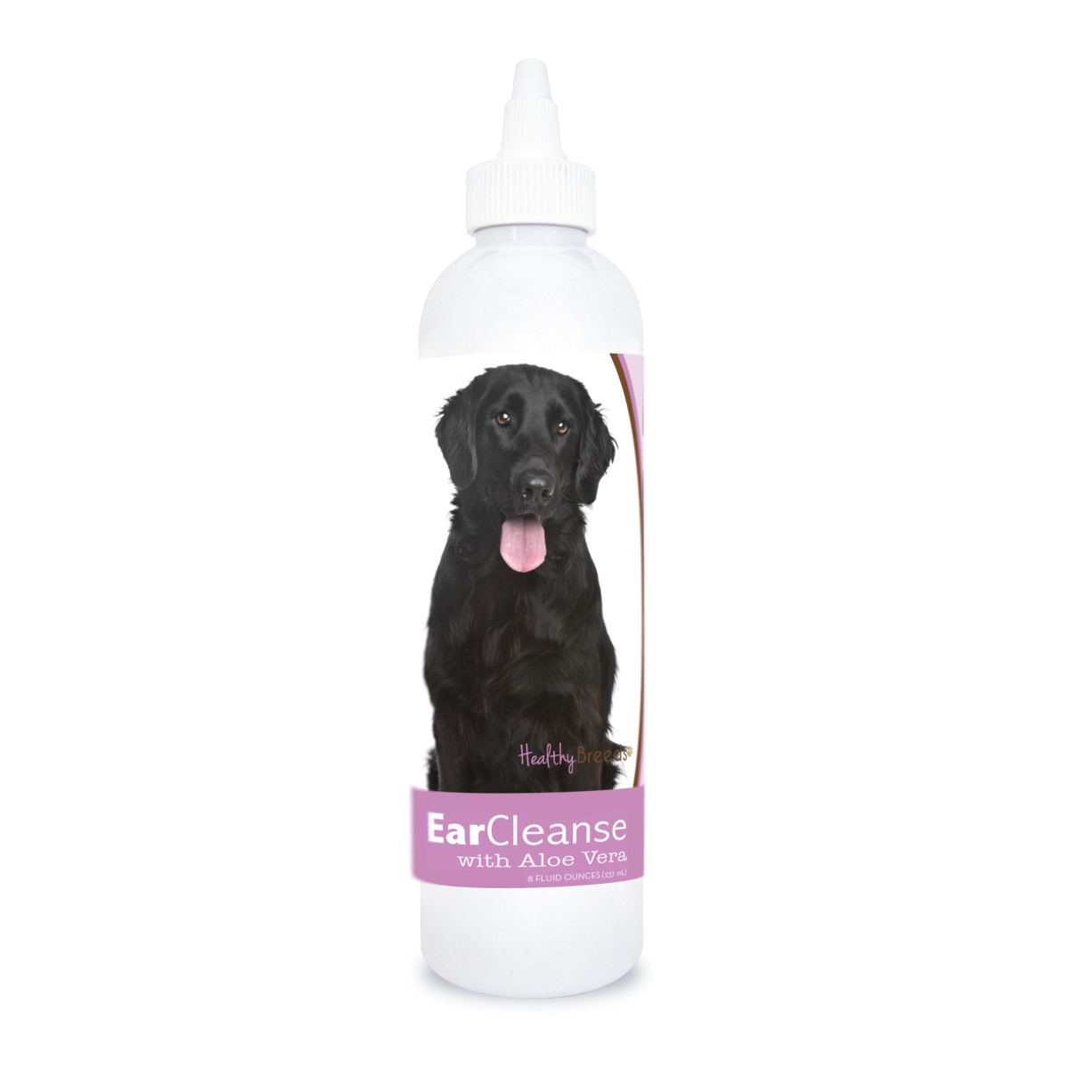 Picture of Healthy Breeds 840235106937 8 oz Flat Coated Retriever Ear Cleanse with Aloe Vera Sweet Pea & Vanilla