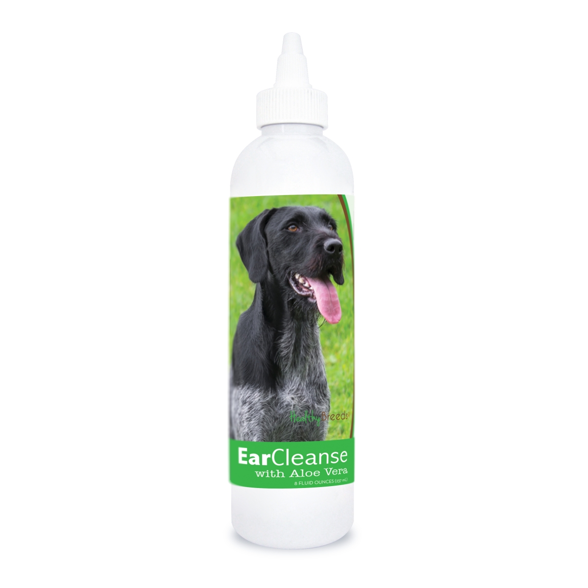Picture of Healthy Breeds 840235107514 8 oz German Wirehaired Pointer Ear Cleanse with Aloe Vera Cucumber Melon