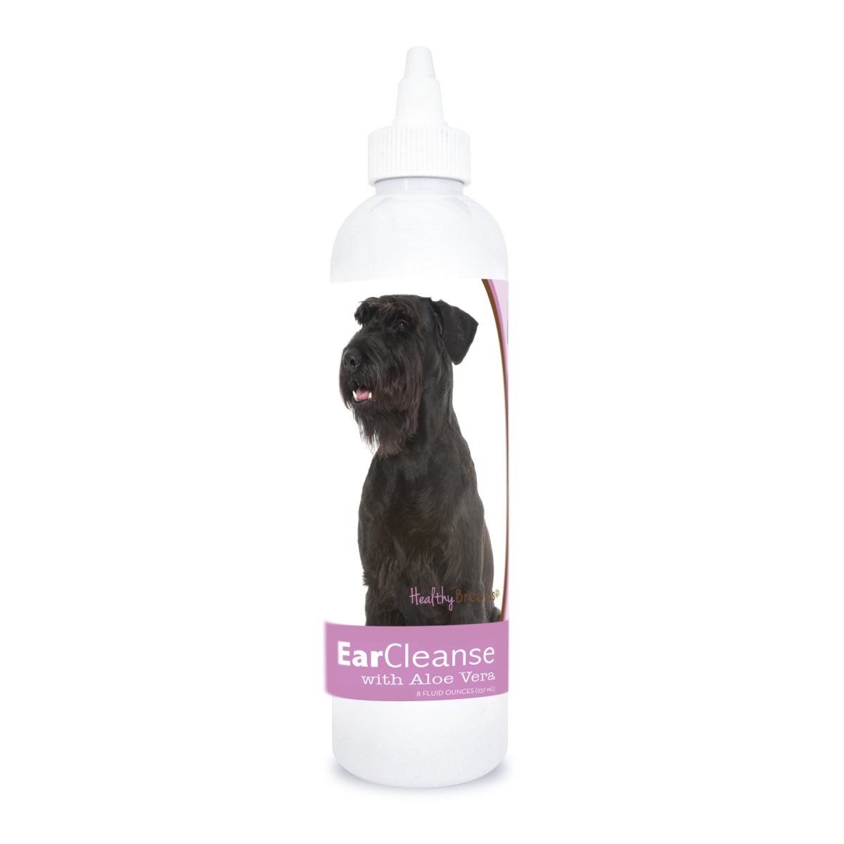 Picture of Healthy Breeds 840235108597 8 oz Giant Schnauzer Ear Cleanse with Aloe Vera Sweet Pea & Vanilla