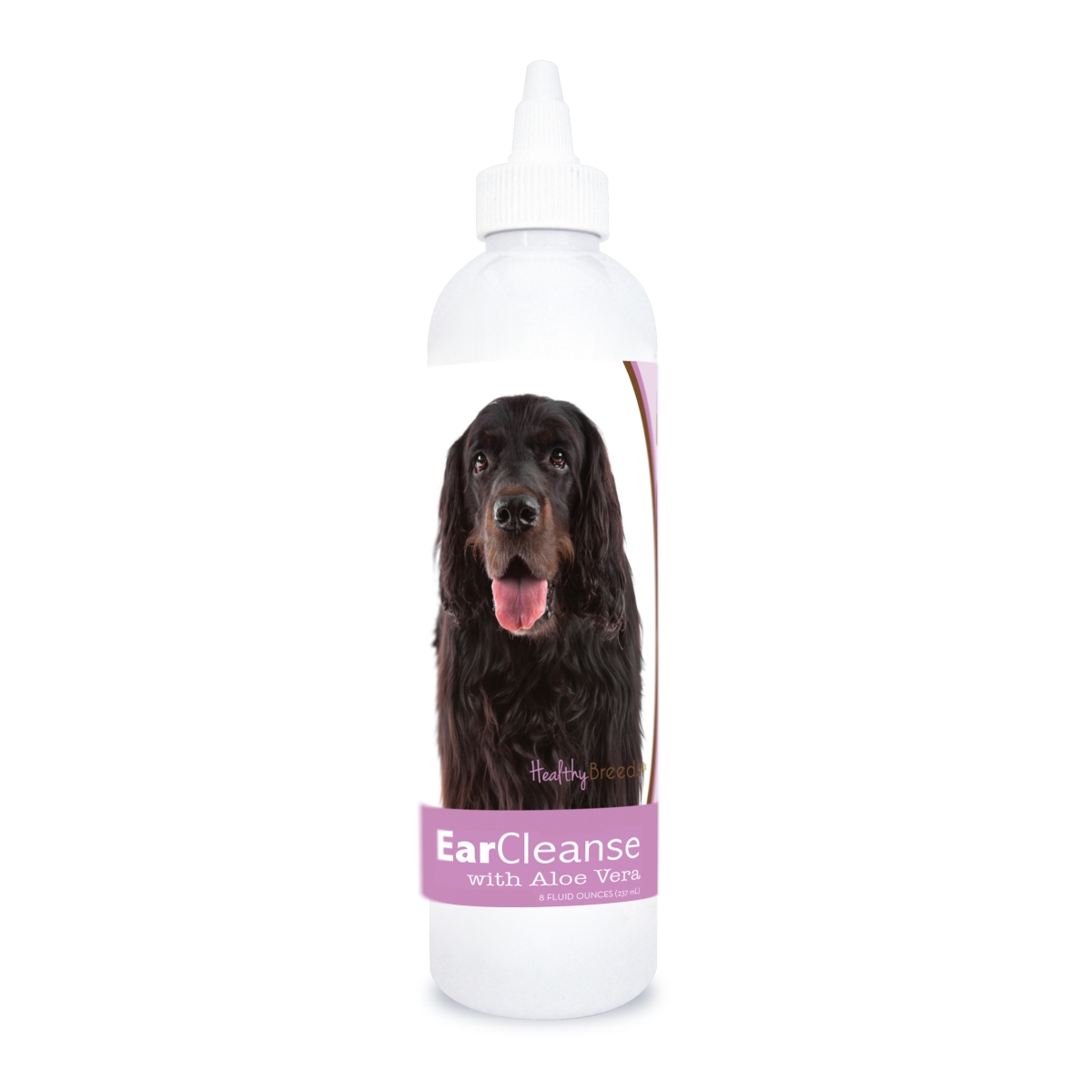 Picture of Healthy Breeds 840235108740 8 oz Gordon Setter Ear Cleanse with Aloe Vera Sweet Pea & Vanilla