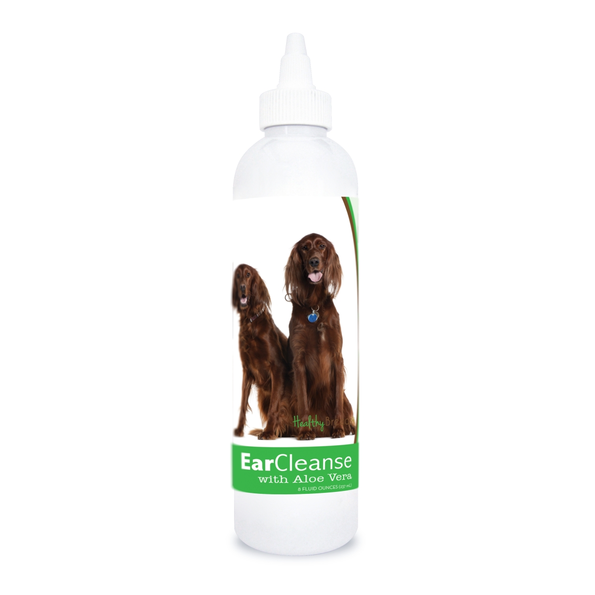 Picture of Healthy Breeds 840235109150 8 oz Irish Setter Ear Cleanse with Aloe Vera Cucumber Melon