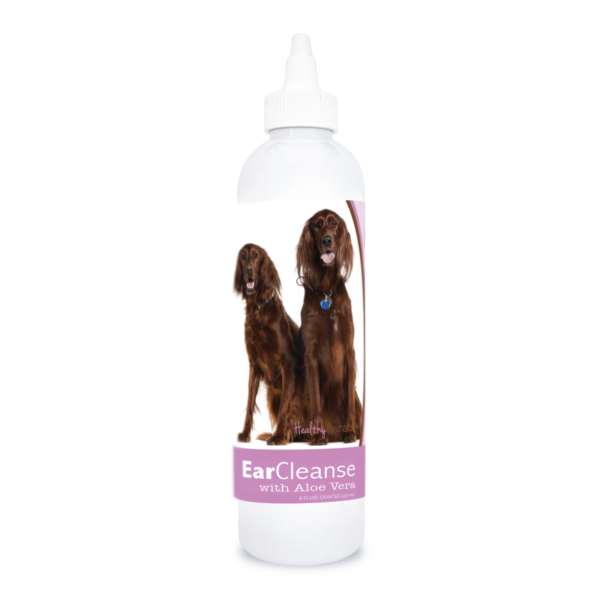 Picture of Healthy Breeds 840235109167 8 oz Irish Setter Ear Cleanse with Aloe Vera Sweet Pea & Vanilla