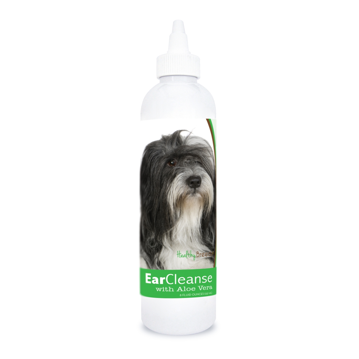 Picture of Healthy Breeds 840235110446 8 oz Lhasa Apso Ear Cleanse with Aloe Vera Cucumber Melon