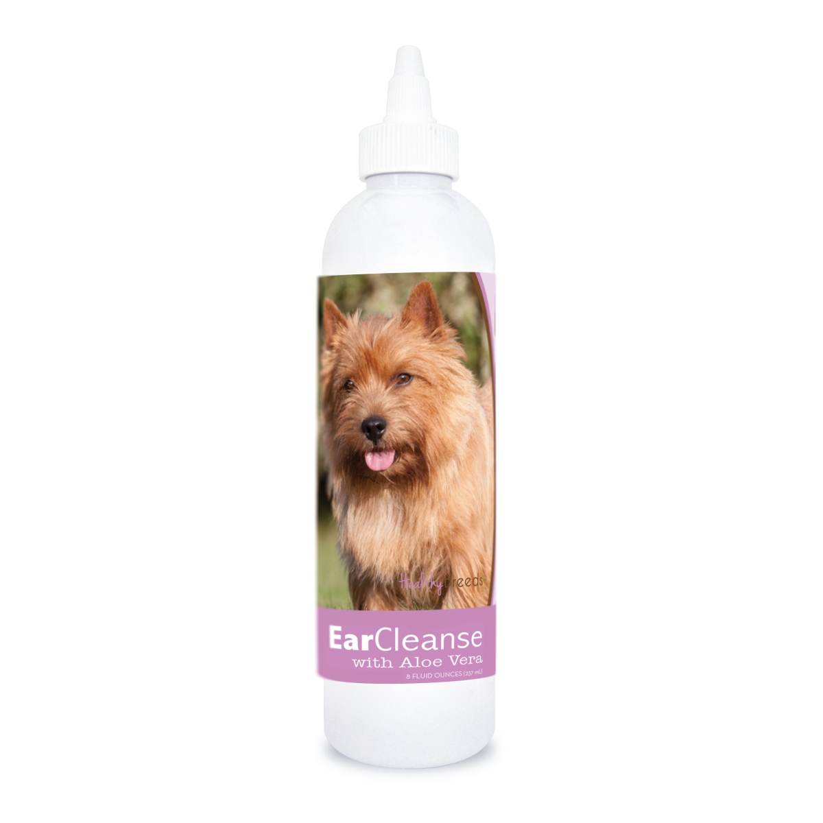 Picture of Healthy Breeds 840235111740 8 oz Norwich Terrier Ear Cleanse with Aloe Vera Sweet Pea & Vanilla