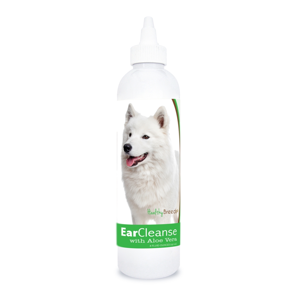 Picture of Healthy Breeds 840235113751 8 oz Samoyed Ear Cleanse with Aloe Vera Cucumber Melon