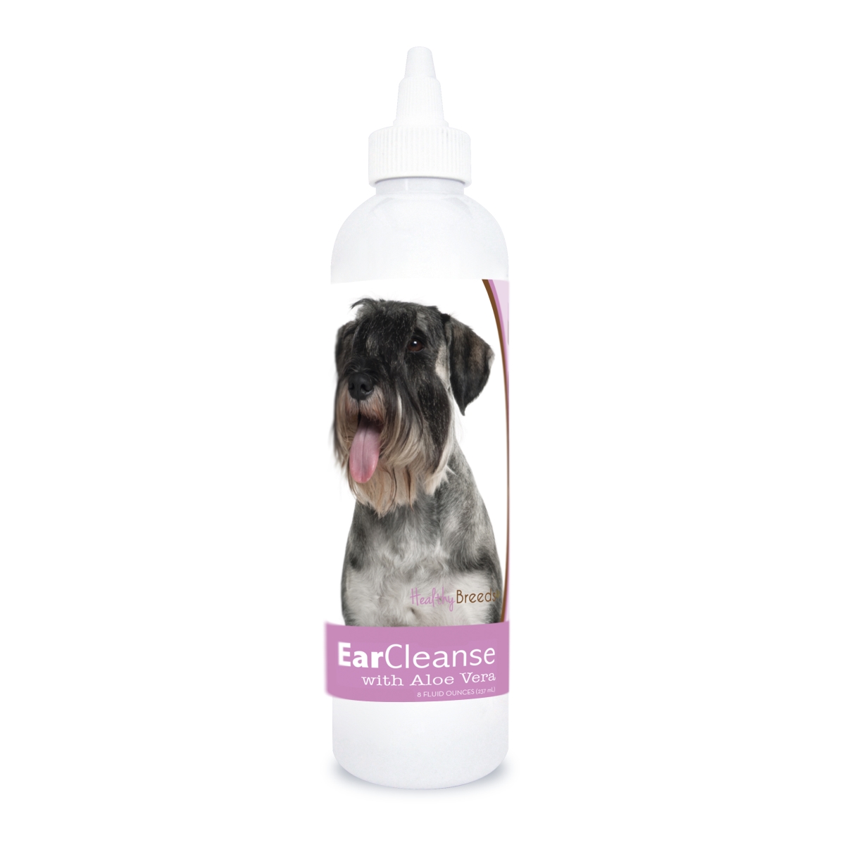 Picture of Healthy Breeds 840235114840 8 oz Standard Schnauzer Ear Cleanse with Aloe Vera Sweet Pea & Vanilla