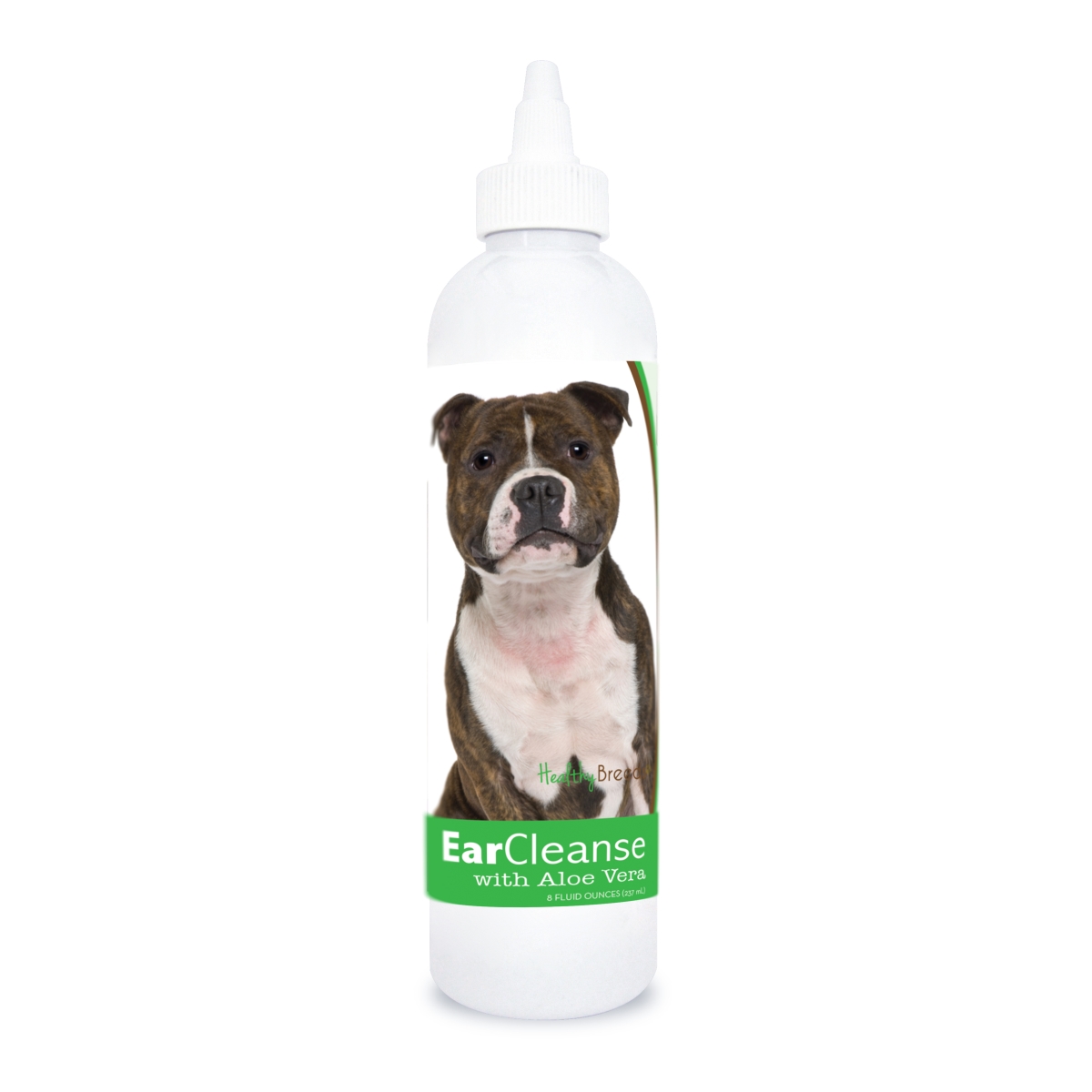 Picture of Healthy Breeds 840235115137 8 oz Staffordshire Bull Terrier Ear Cleanse with Aloe Vera Cucumber Melon
